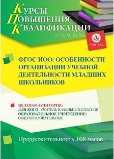 ФГОС НОО: особенности организации учебной деятельности младших школьников (108 ч.) - изображение № 1