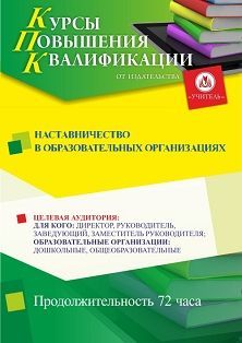 Наставничество в образовательных организациях (72 ч.) - изображение № 1