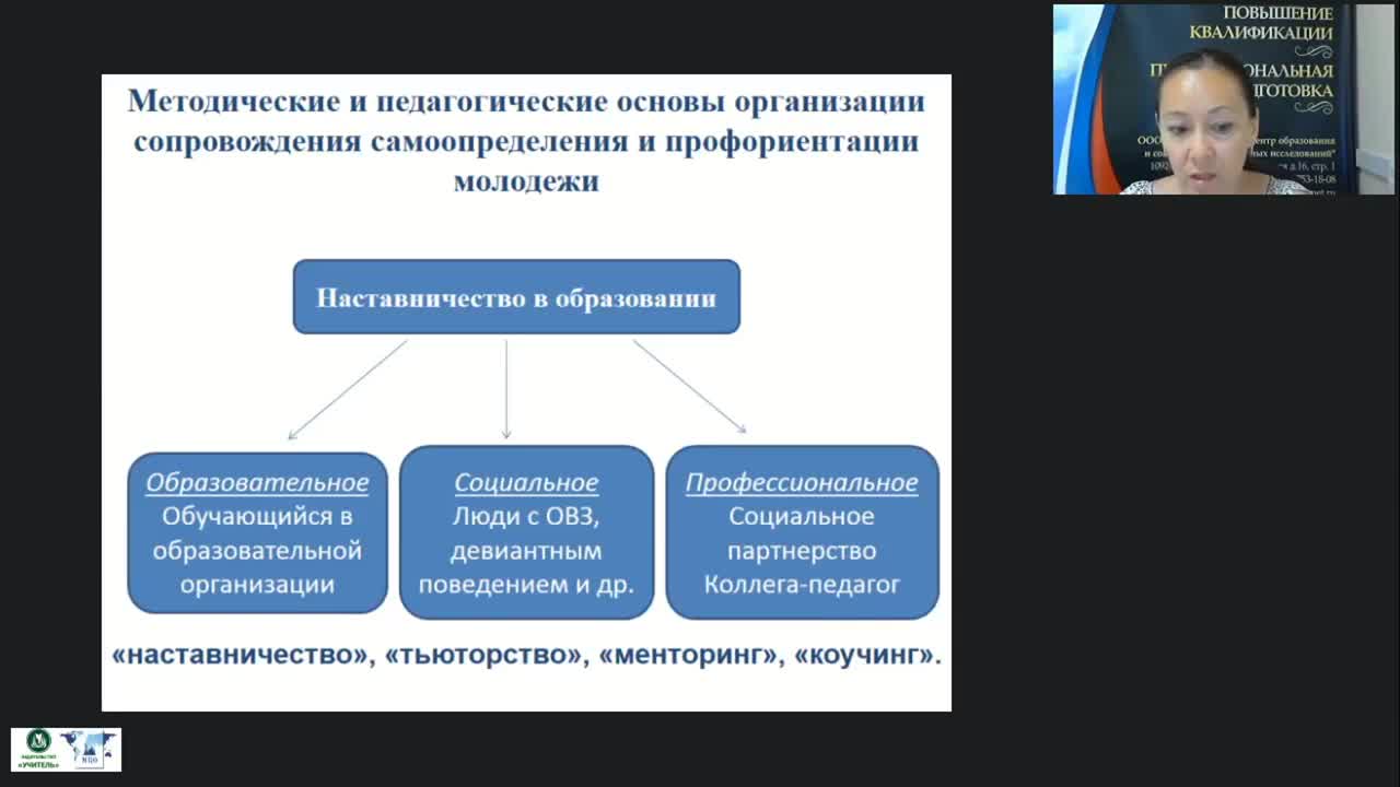 Вебинар &quot;Современные технологии наставничества, реализуемые в отечественной и мировой практике&quot; - изображение № 4