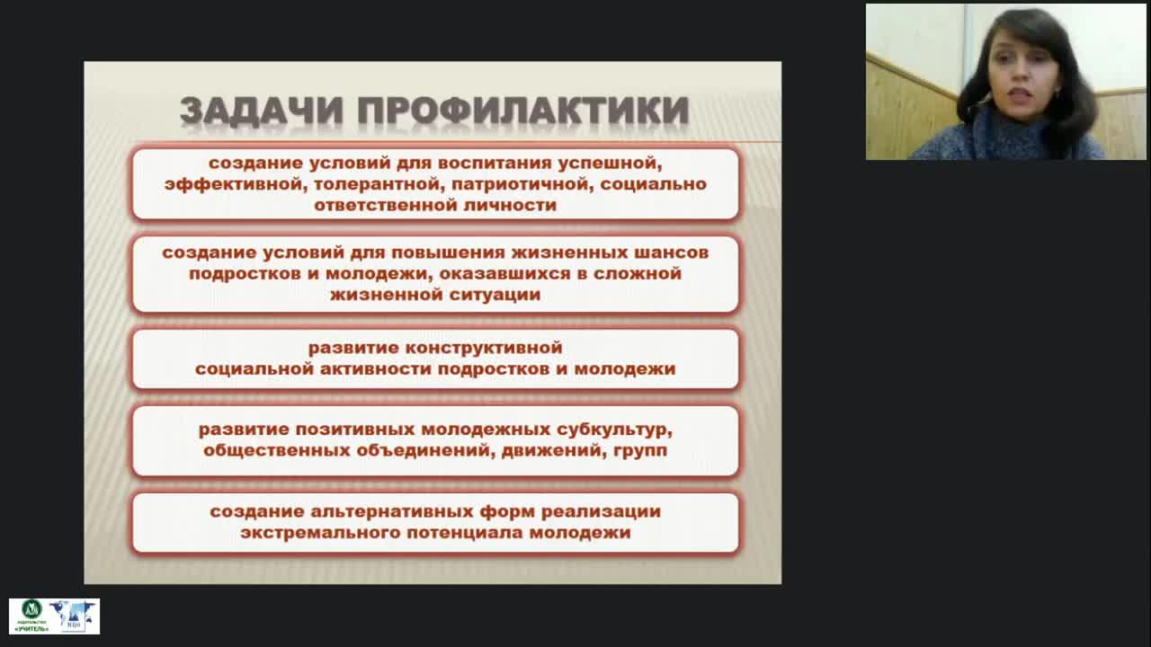 Международный вебинар &quot;Организация работы с обучающимися и их семьями по профилактике экстремизма и агрессии в подростковой и молодежной среде&quot; - изображение № 5