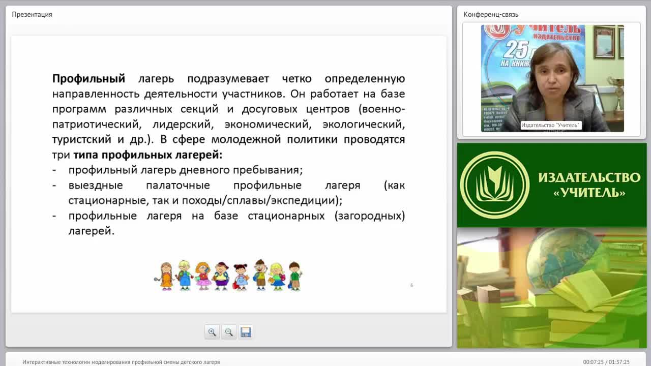 Интерактивные технологии моделирования профильной смены детского лагеря - изображение № 5